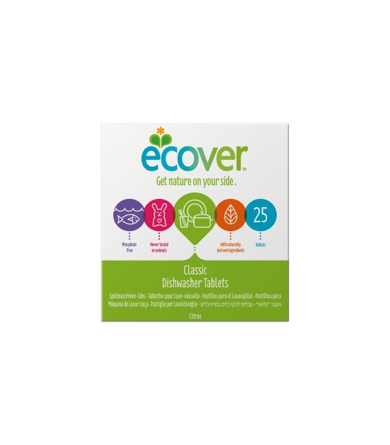 ECOVER tablety - do umyvačky riadu 500g                 