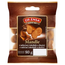 Mandle v čokoláda a škorici 80g Dr.Ensa
