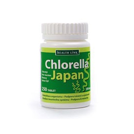 Chlorella Japan 250 tabl. Health Link