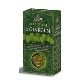 Čaj Zelený s Ginkom 70 g krabička