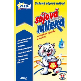 Sójová náhradka mlieka s obsahom vápnika a lecitínu